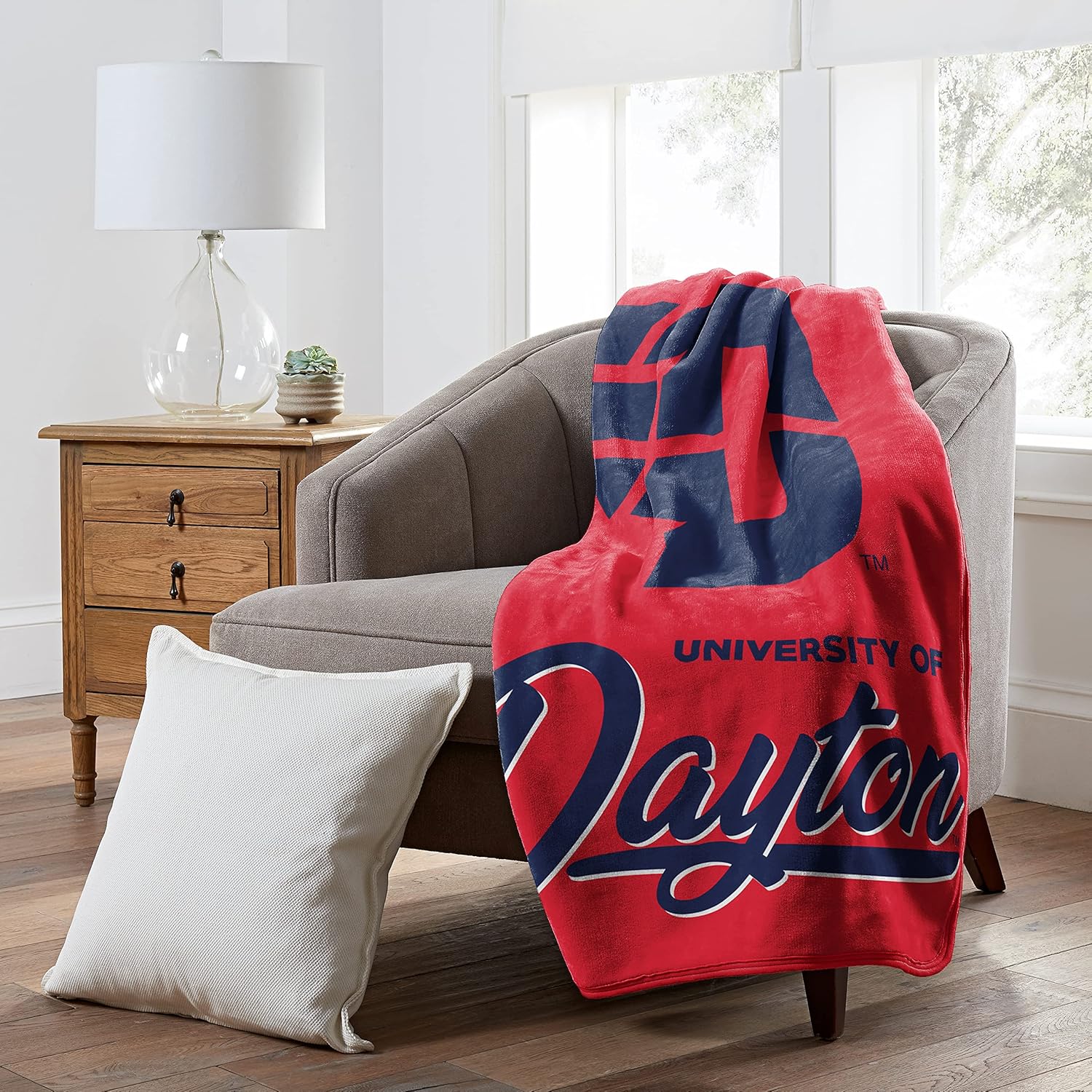 Northwest NCAA Unisex-Adult Raschel Throw Blanket