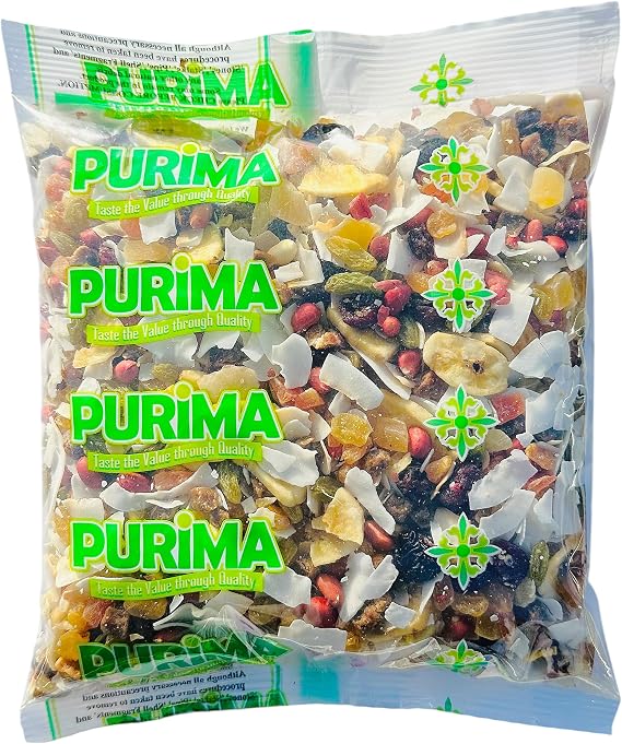 Tropical Mix 1kg – Mixed Dried Fruit & Peanuts Exotic Dry Fruits Raisins Apricots Dates Cranberry Mango Banana Coconut Ready to Eat for Baking Snacking Eating Muesli Bulk Trail Snacks Breakfast Topper