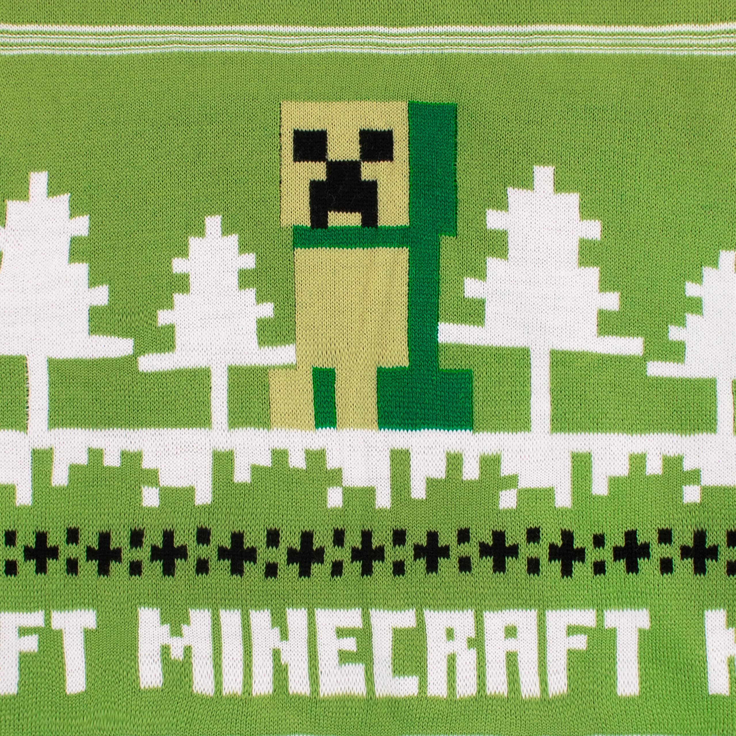 Minecraft Jersey de Navidad para niños