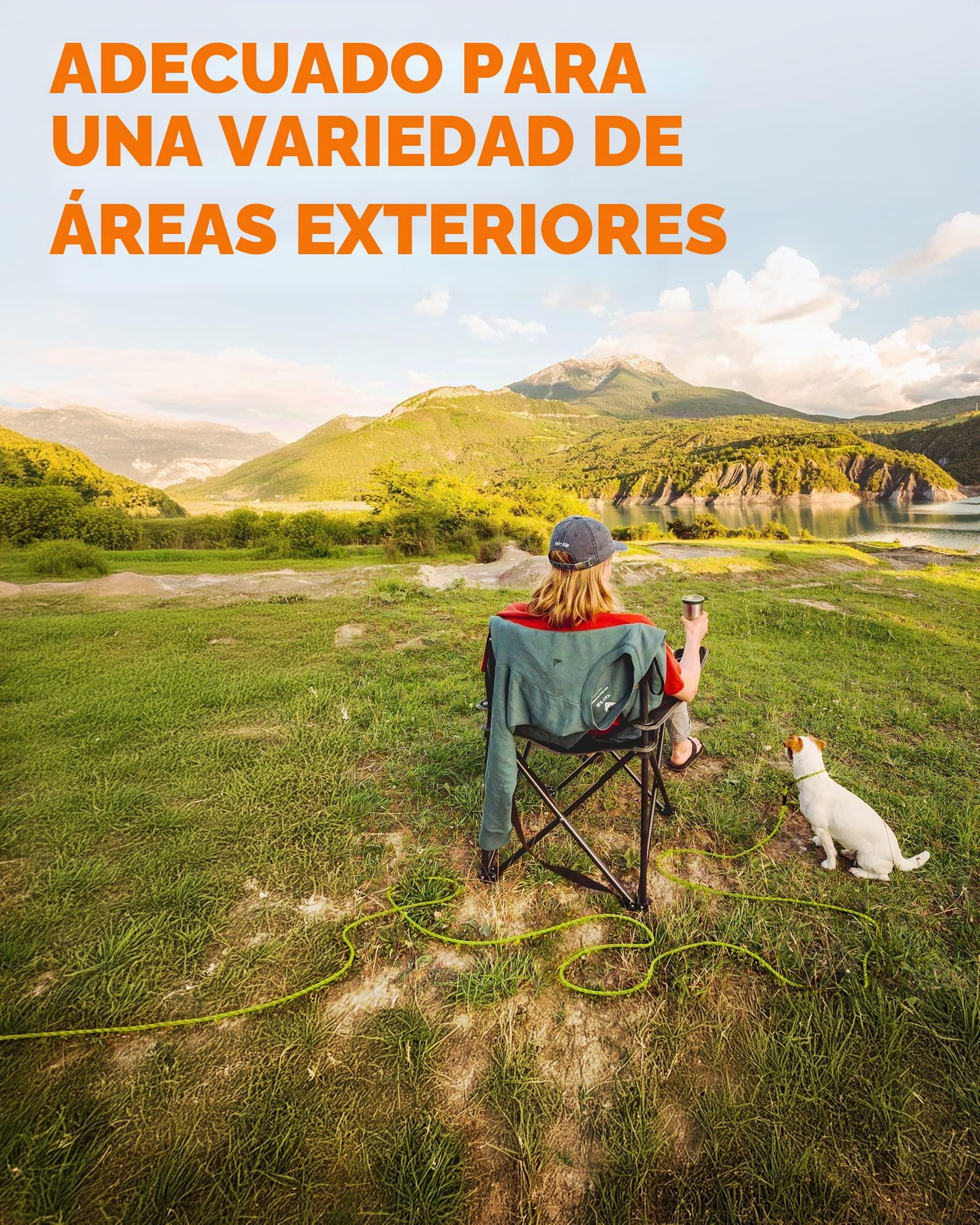 Toozey Correa de arrastre para perros - Impermeable y reflectante para seguridad - Ligera, fuerte y robusta, correa de entrenamiento con asa para la mano, 5 m/10 m/15 m/20 m para perros pequeños