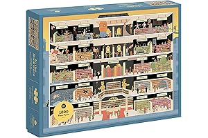 In the Bookstore by Wes Anderson 1000 Piece Puzzle