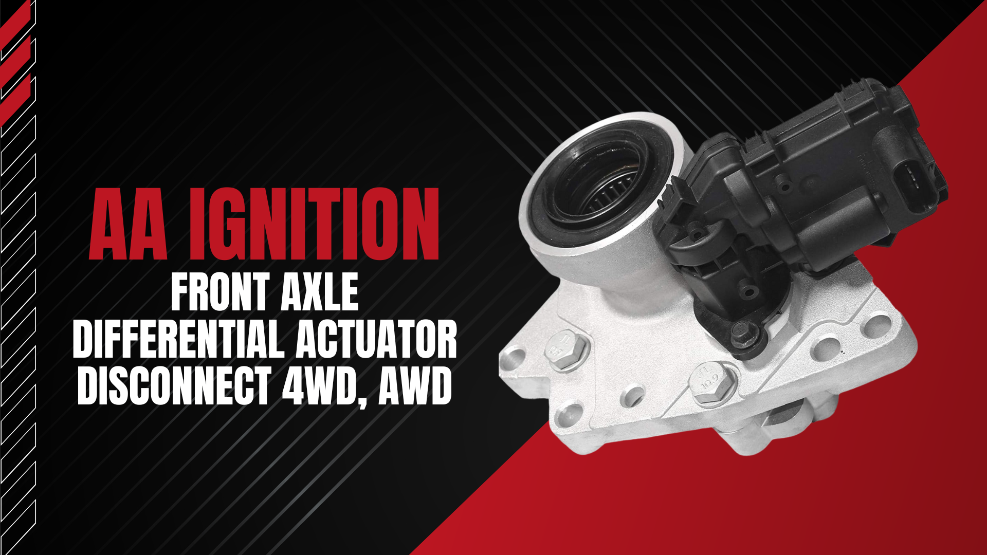 Amazon.com: Front Axle Differential Actuator Disconnect 4WD