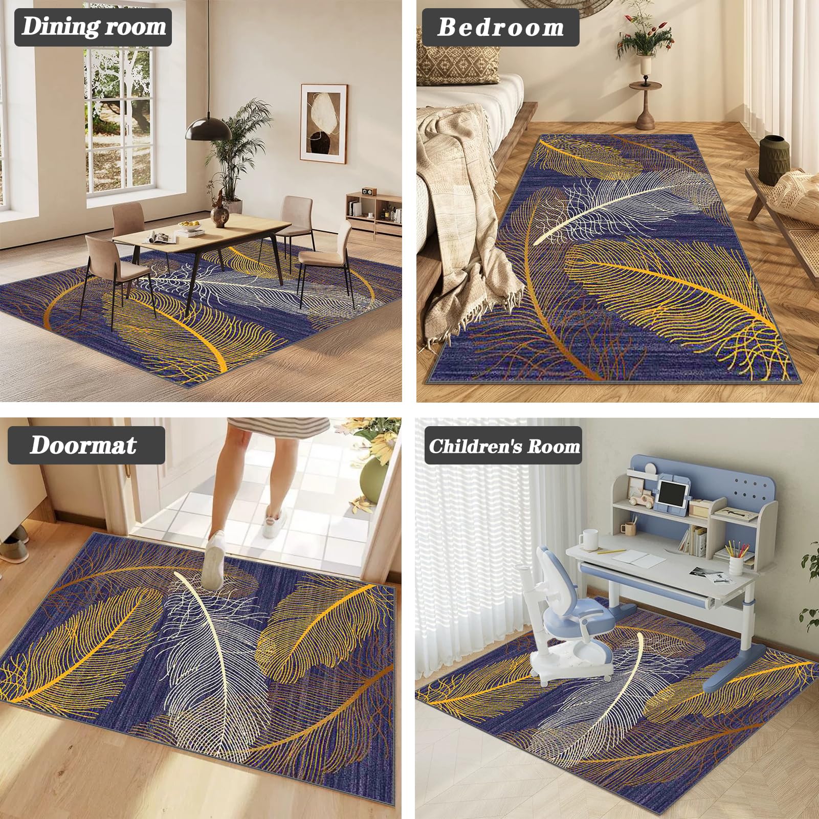 200x230cm schreibtischstuhl unterlage für Laminat,Bürostuhl Unterlage Teppich,Gaming Teppich Stuhlunterlage,Teppich-Stuhlmatte Bodenschutzmatte für Hartböden,Bürostuhl Matte für Bodenschutz,01
