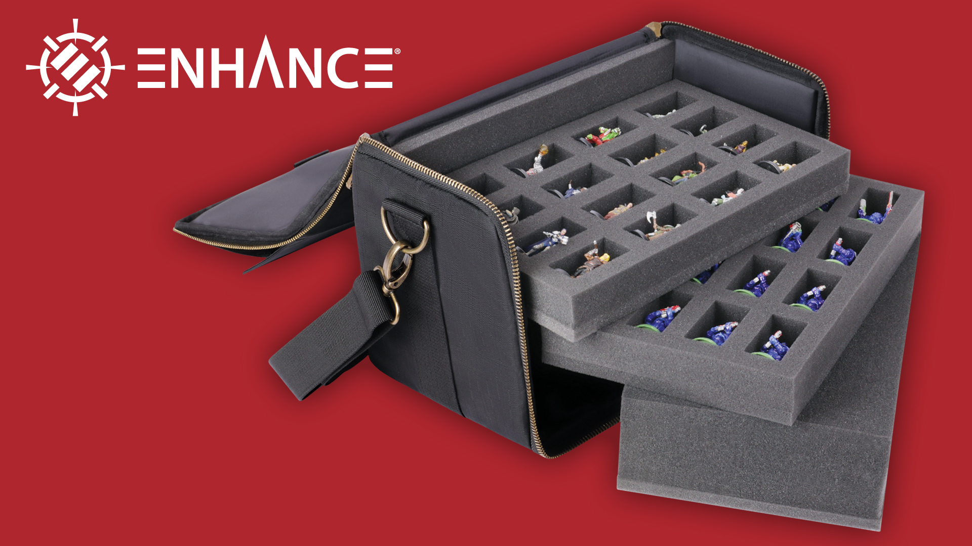Amazon.com: ENHANCE Miniature Figure Satchel - Compact Storage