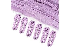 Lilac Cheesecloth Table Runner Adds Rustic Charm To Any Table