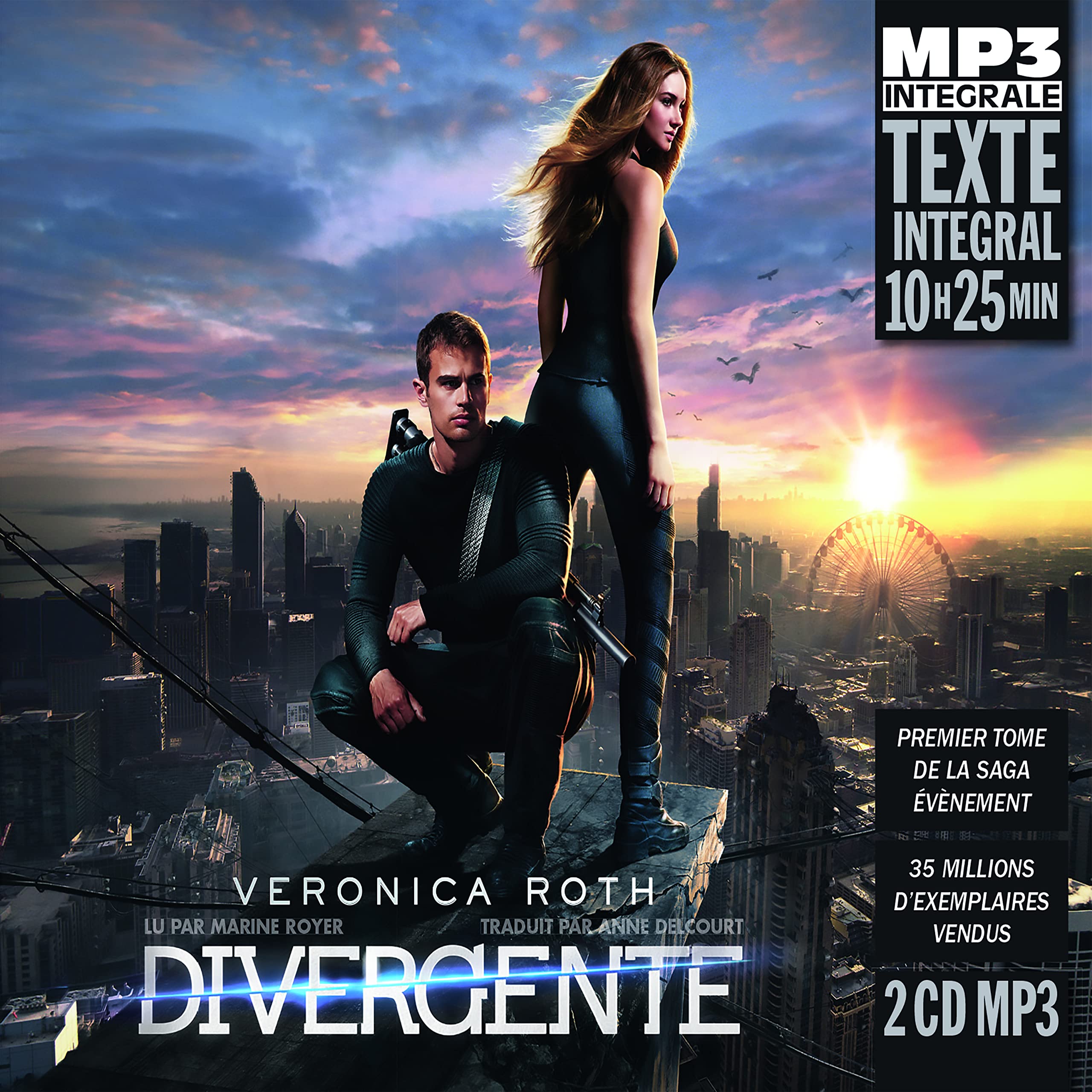 Divergente, Lu Par Marine Royer - Traduit Par Anne Delcourt