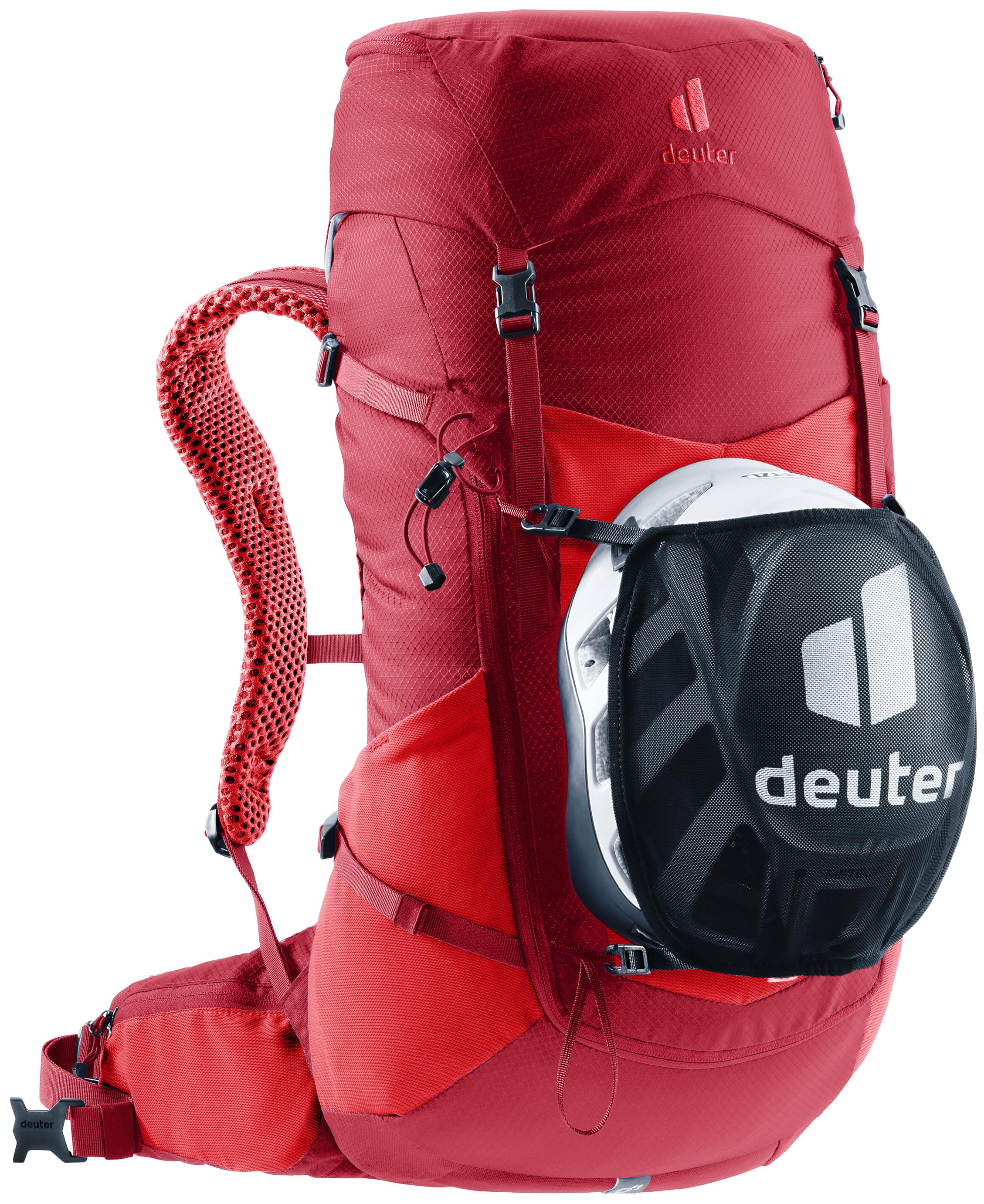 Deuter Futura 26 Mochila de senderismo con espalda de malla y funda para la lluvia