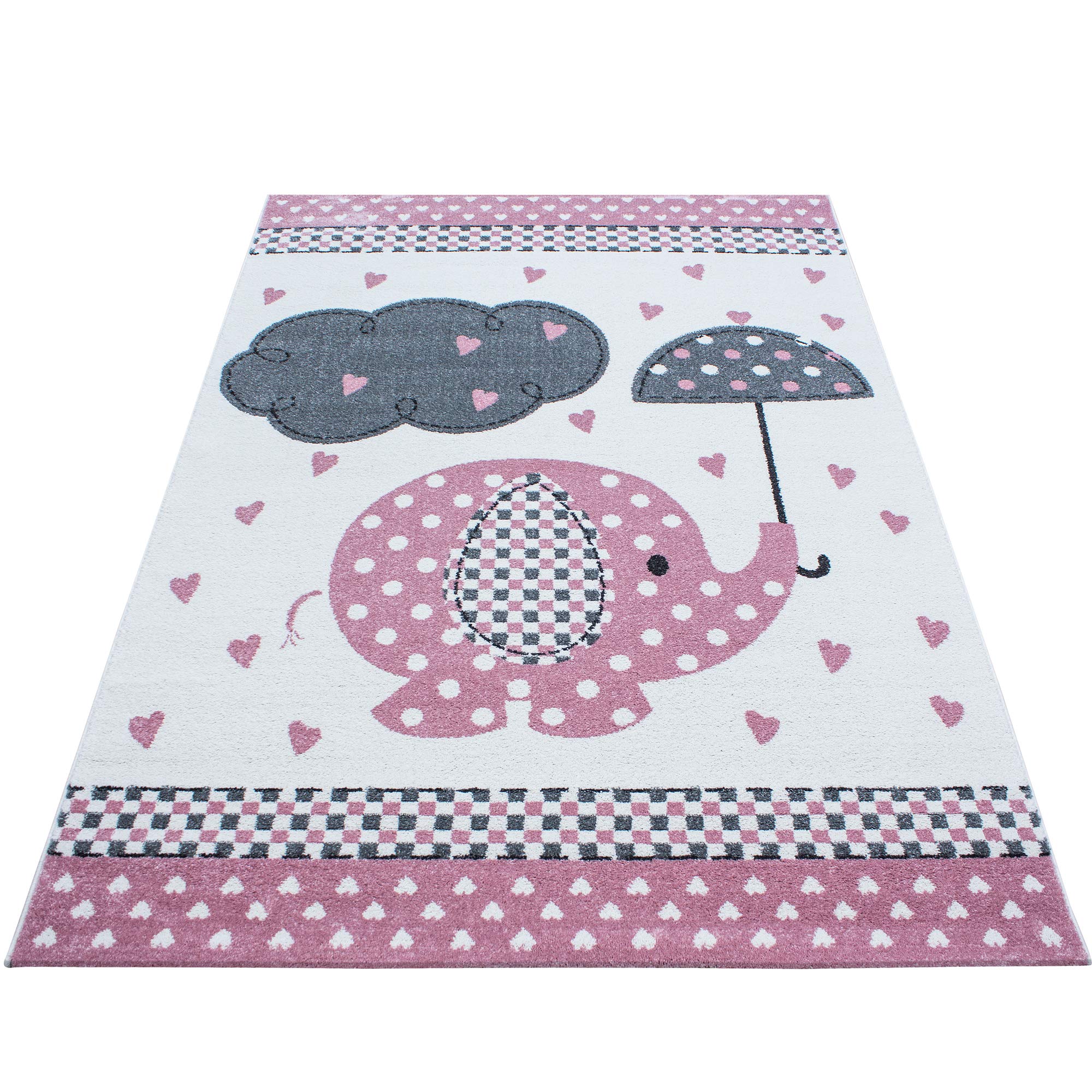 Descubre Alfombra Para Niños Lavable Dave Azul Claro En Varios Tamaños
