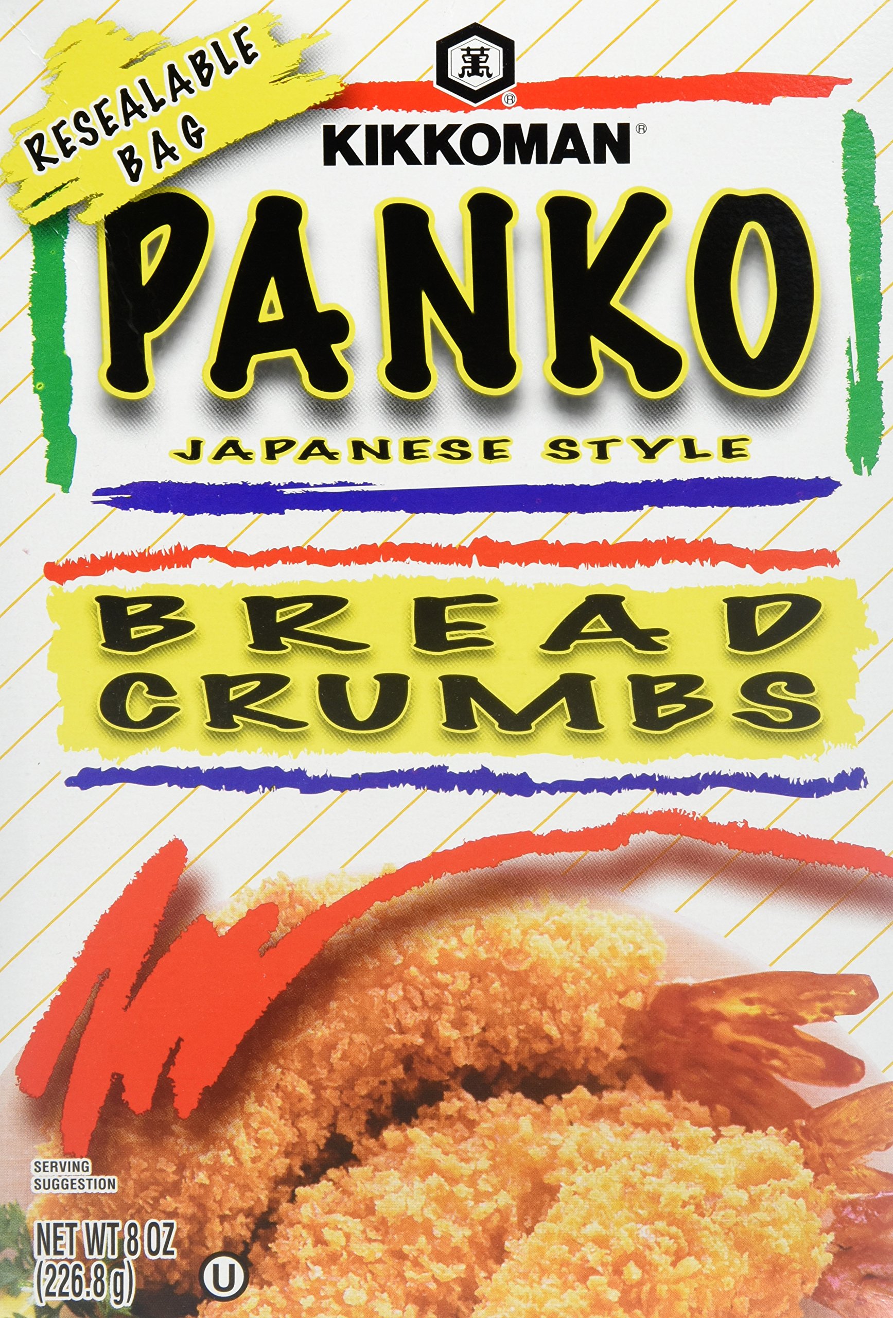 Kikkoman Panko Bread Crumbs Japanese Style 8oz 4 Pack