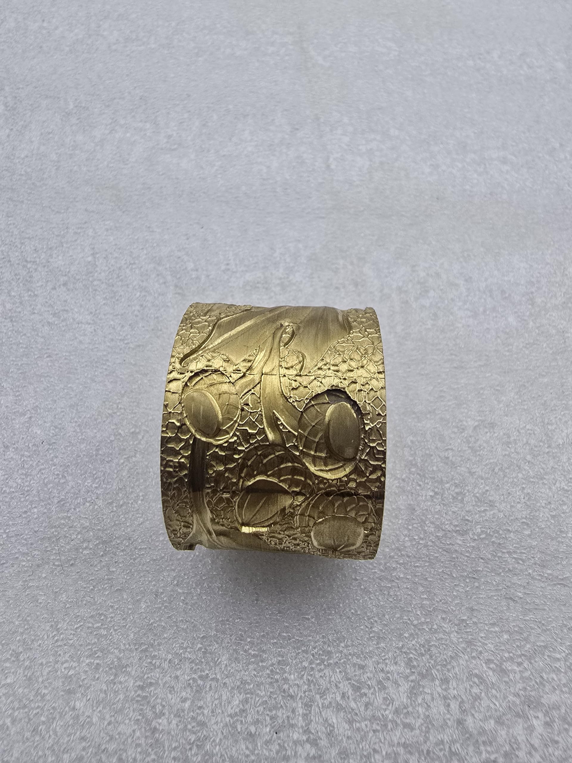 Premium Brass Leather Belt Rollers by DandS ltd – CNC-Cut Stamp Tools for Veg-Tan Leather – Unique Hand-Drawn Designs for Crisp, Clean Impressions #BR3