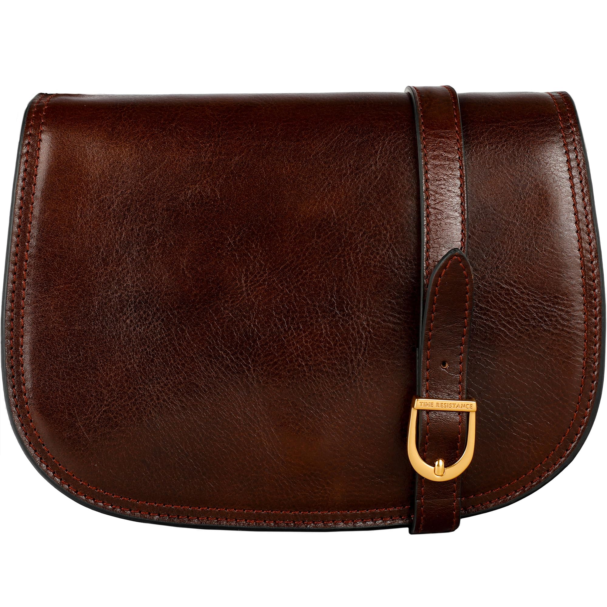 Time Resistance Leather Cross Body Bag for Women Shoulder Bag Messenger Purse