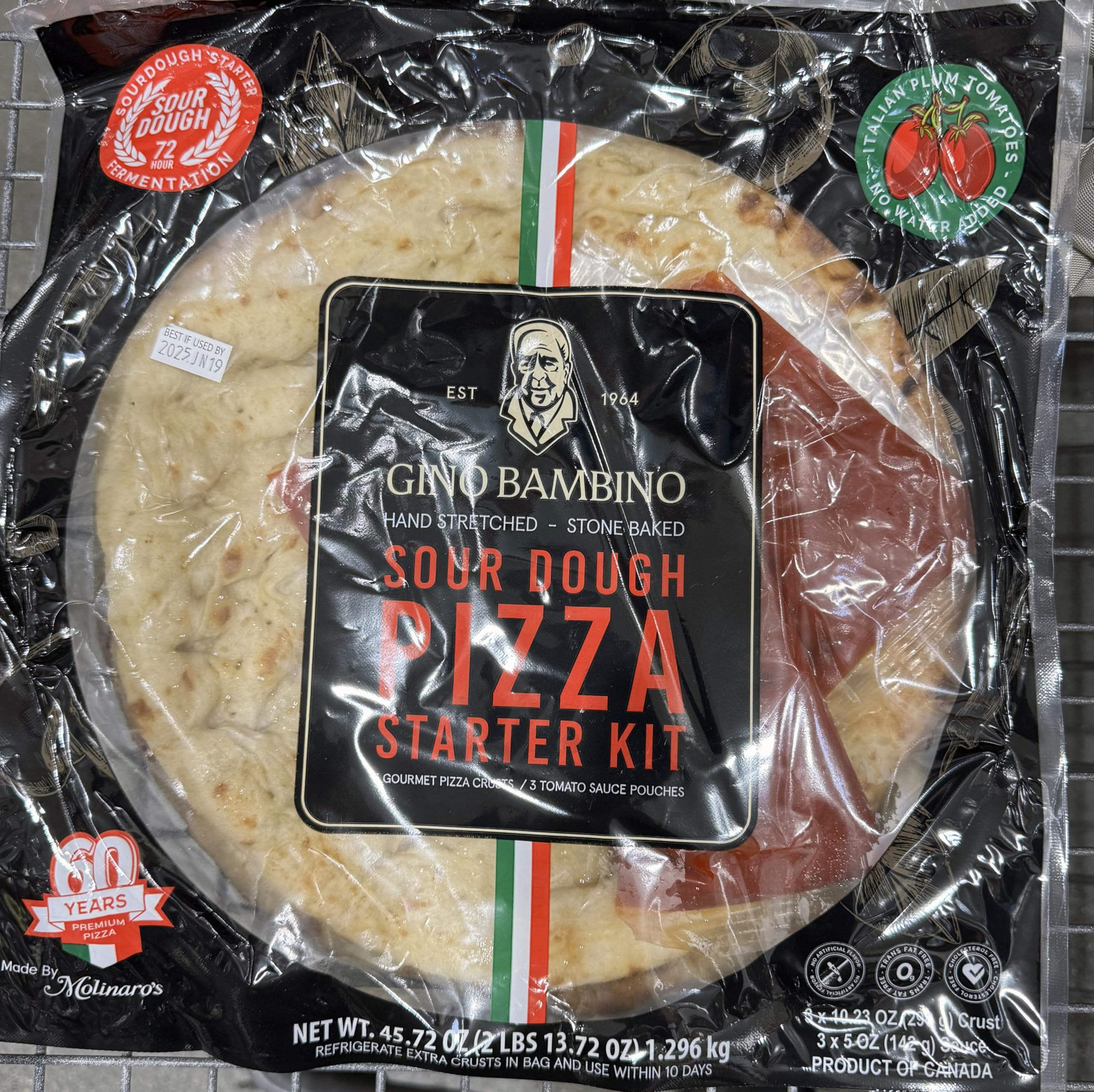 Amazon.com: Gino Bambino Sourdough Pizza Starter Kit, Hand