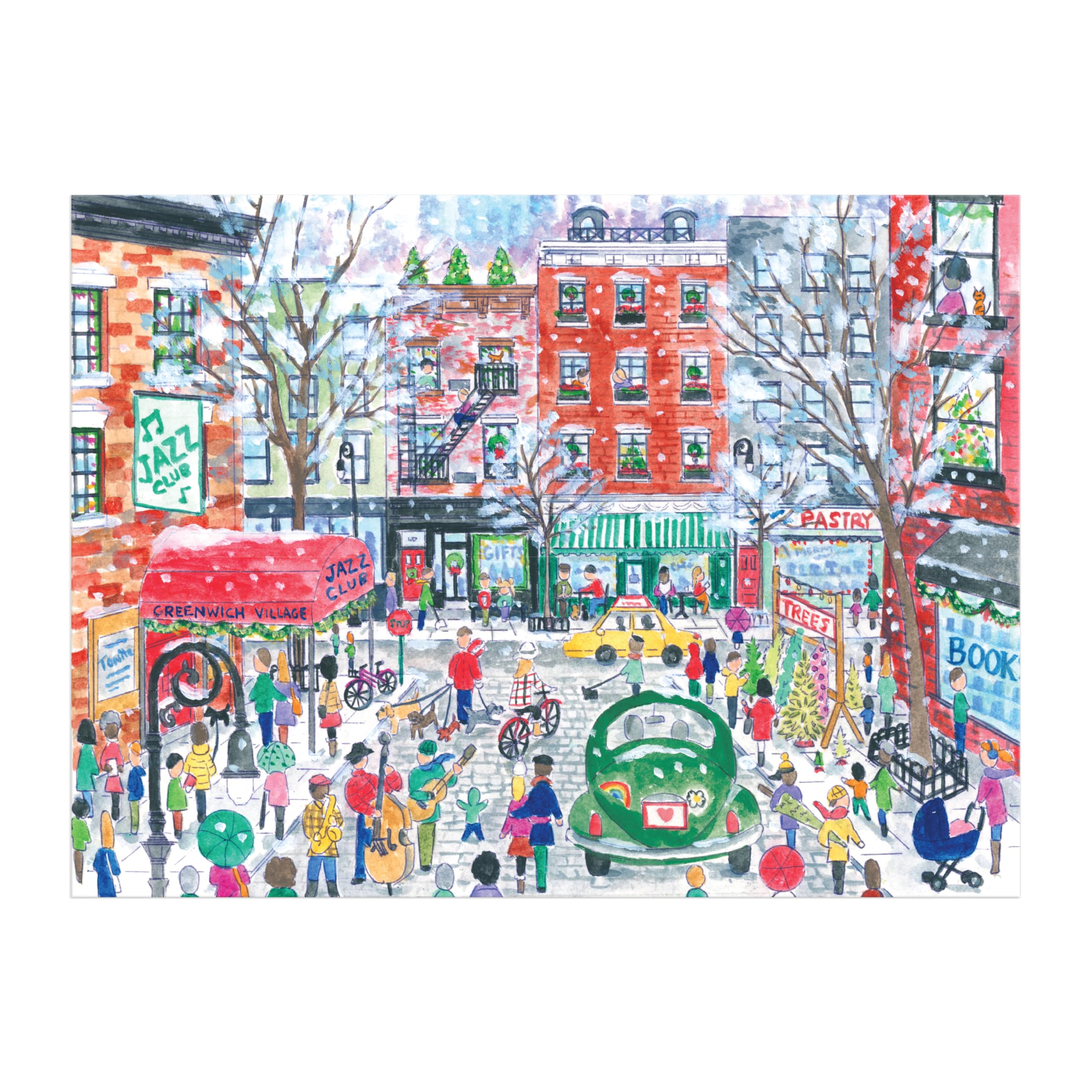 Galison Christimas In Greenwich Village - Image 2