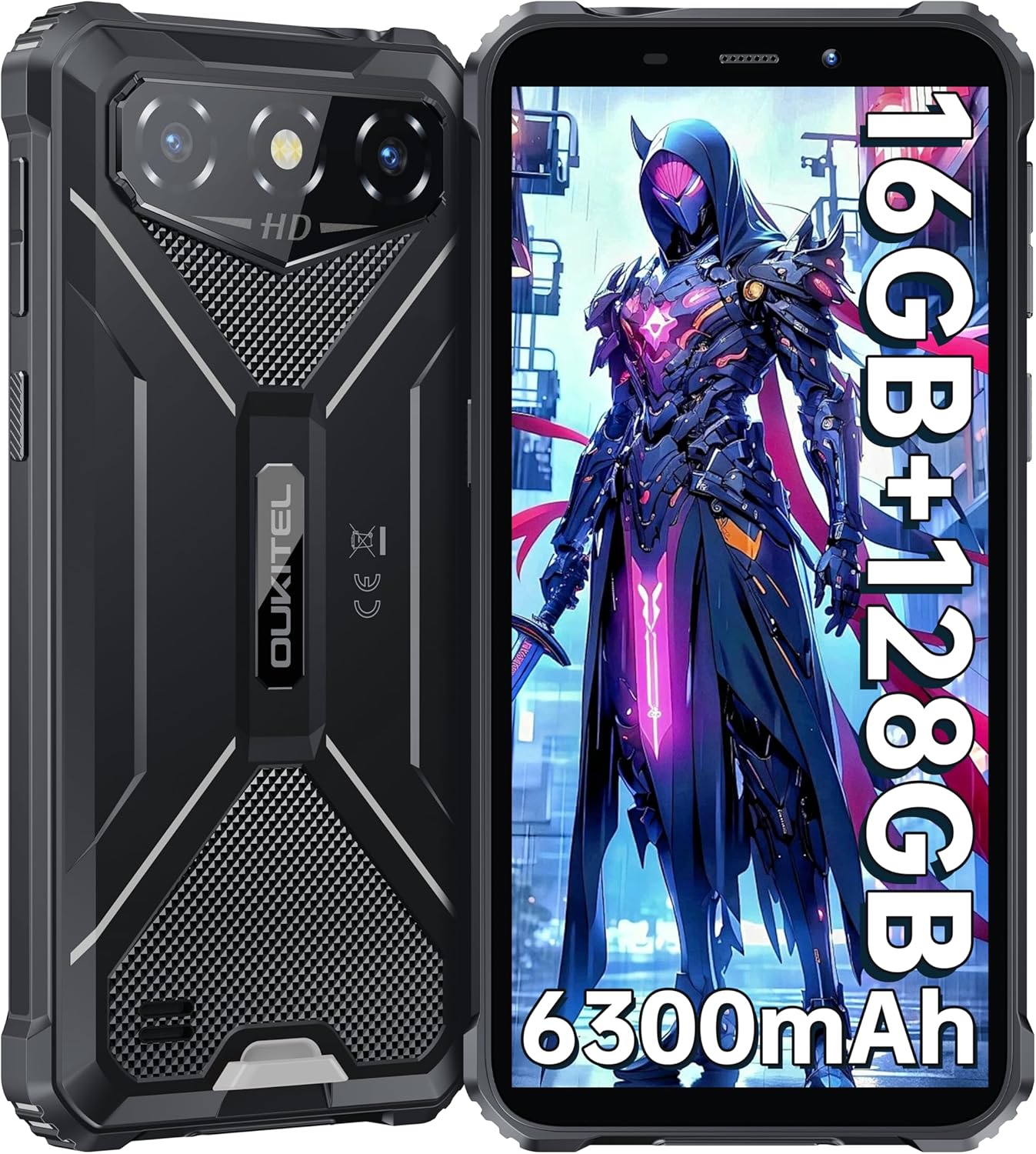 OUKITEL G3 タフネススマホ ? - 16GB+128GB/1TB 防水 アンドロイド 