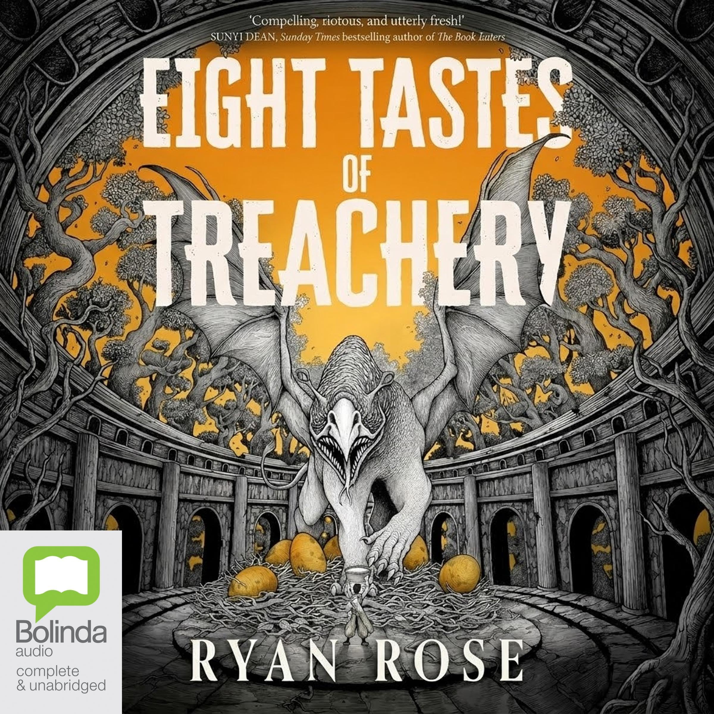 Cover art for Eight Tastes of Treachery