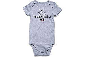 Adorable Bodysuits for Your Godparent Proposal
