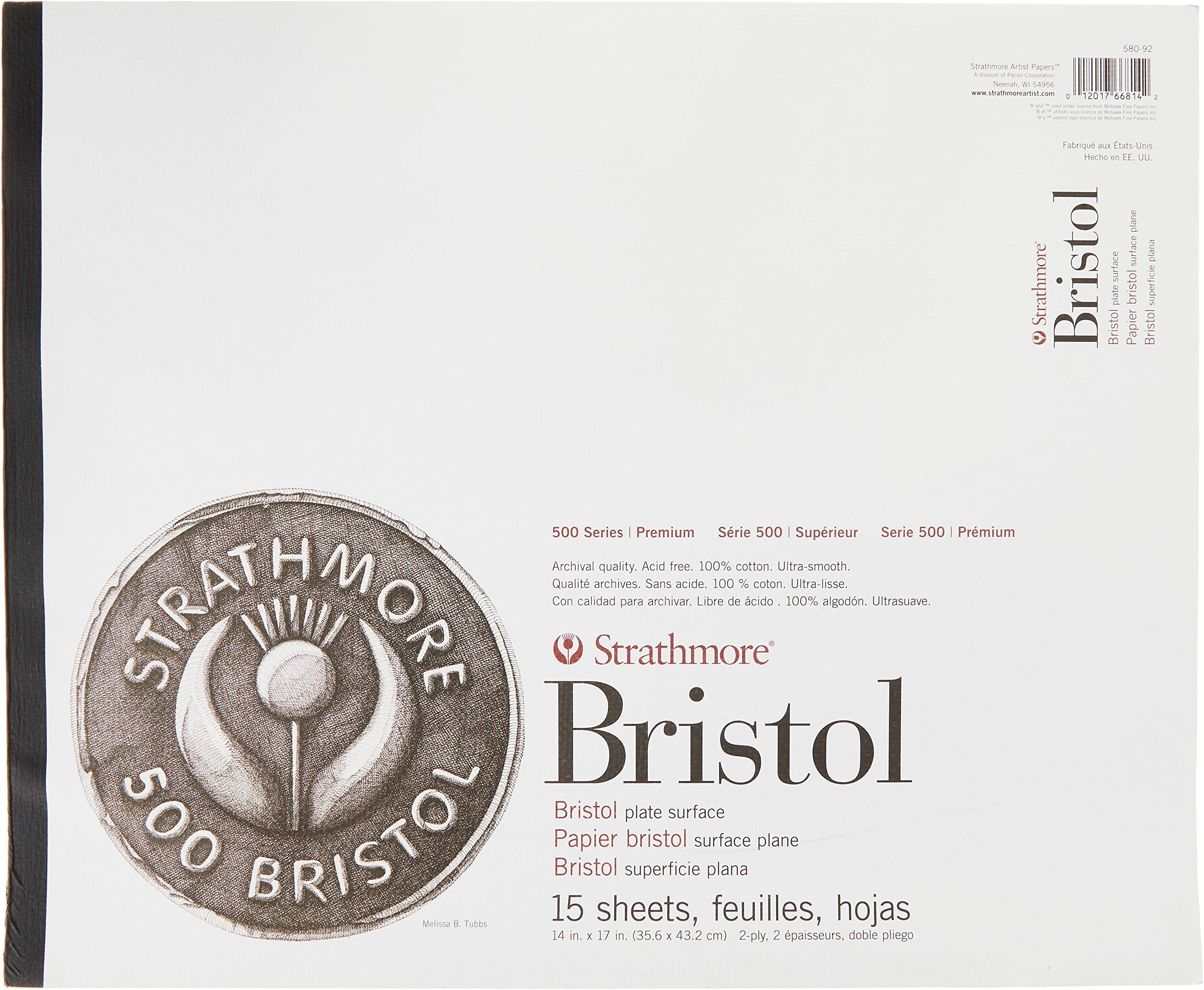 Strathmore 300 Series Bristol Vellum 11 in. X 14 in. (3421111