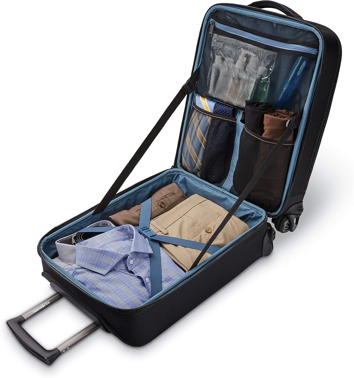 Samsonite Pro Vertical Spinner Mobile Office, Black, One Size