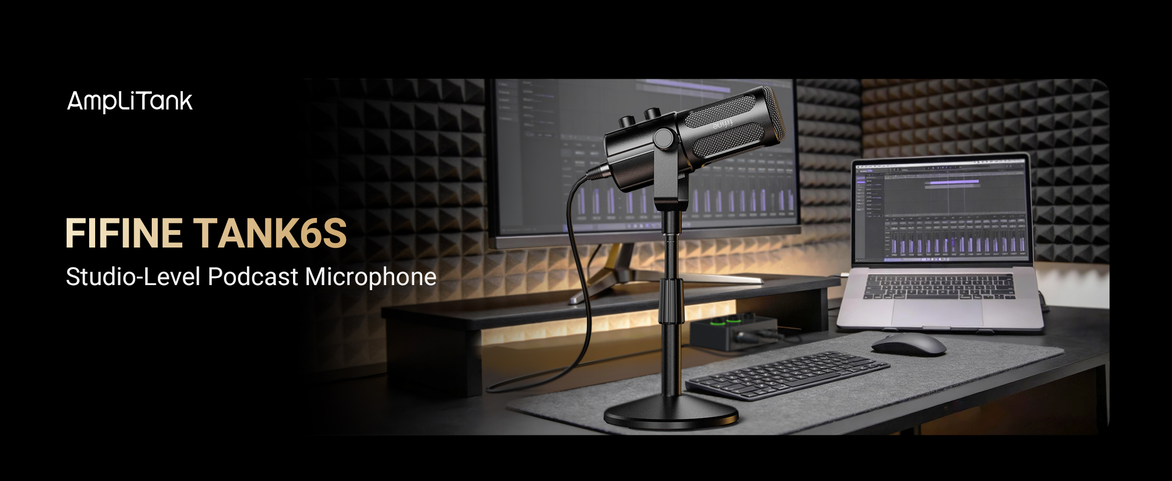 Amazon.com: FIFINE AmpliTank TANK6S Vocal Dynamic Microphone XLR