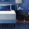 Amazon Basics Memory Foam Mattress, Medium-Firm, Cooling Gel, Breathable Support, Twin Size, CertiPUR-US Certified Foam, 75 x 39 x 10 inches, White/Gray