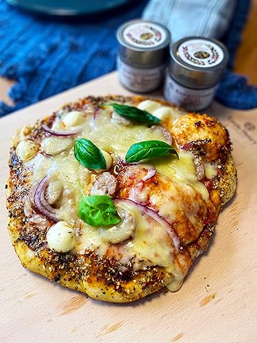 Miniatura 8 de Everything But the Pizza Seasoning | Todo natural | Sin OMG | 1.0 oz (28 g) | Mezcla de especias gourmet | Lote pequeño | Masaje artesanal | Paquete