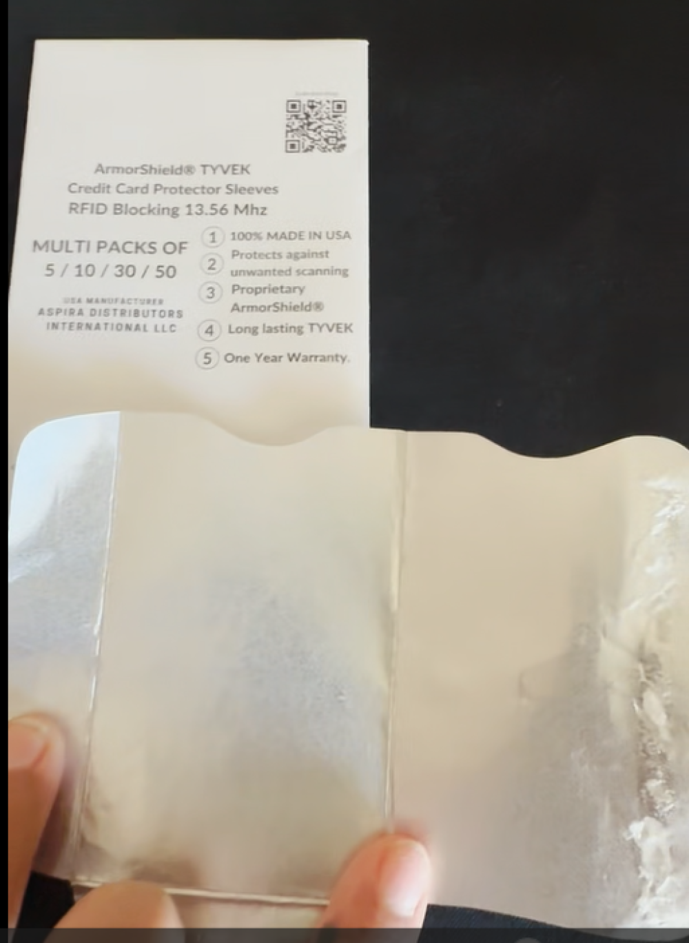 Amazon.com: Semper Paratus Gear RFID Blocking Sleeves for Credit Cards - 10 Pack Credit Card Protector - Tyvek ArmorShield - Travel Wallet Security - Made in USA : Clothing, Shoes & Jewelry Amazon.com: Semper Paratus Gear RFID Blocking Sleeves for Credit Cards - 10 Pack Credit Card Protector - Tyvek ArmorShield - Travel Wallet Security - Made in USA : Clothing, Shoes & Jewelry