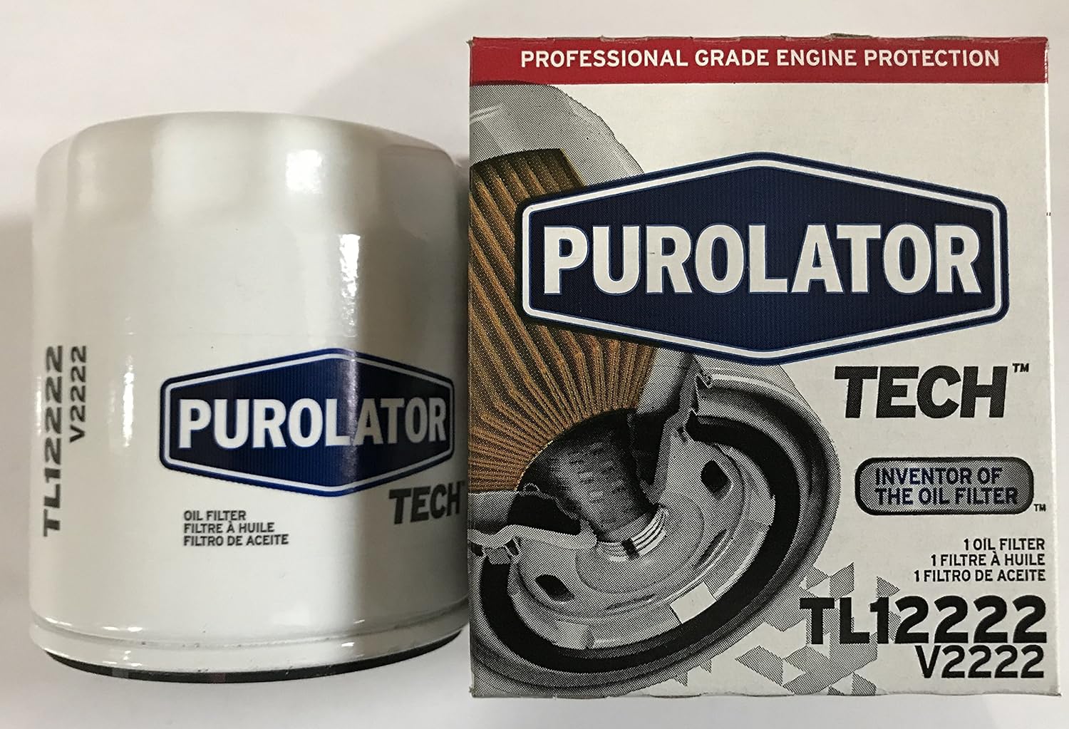 PurolatorTECH TL12222 Oil Filters (Pack of 6)