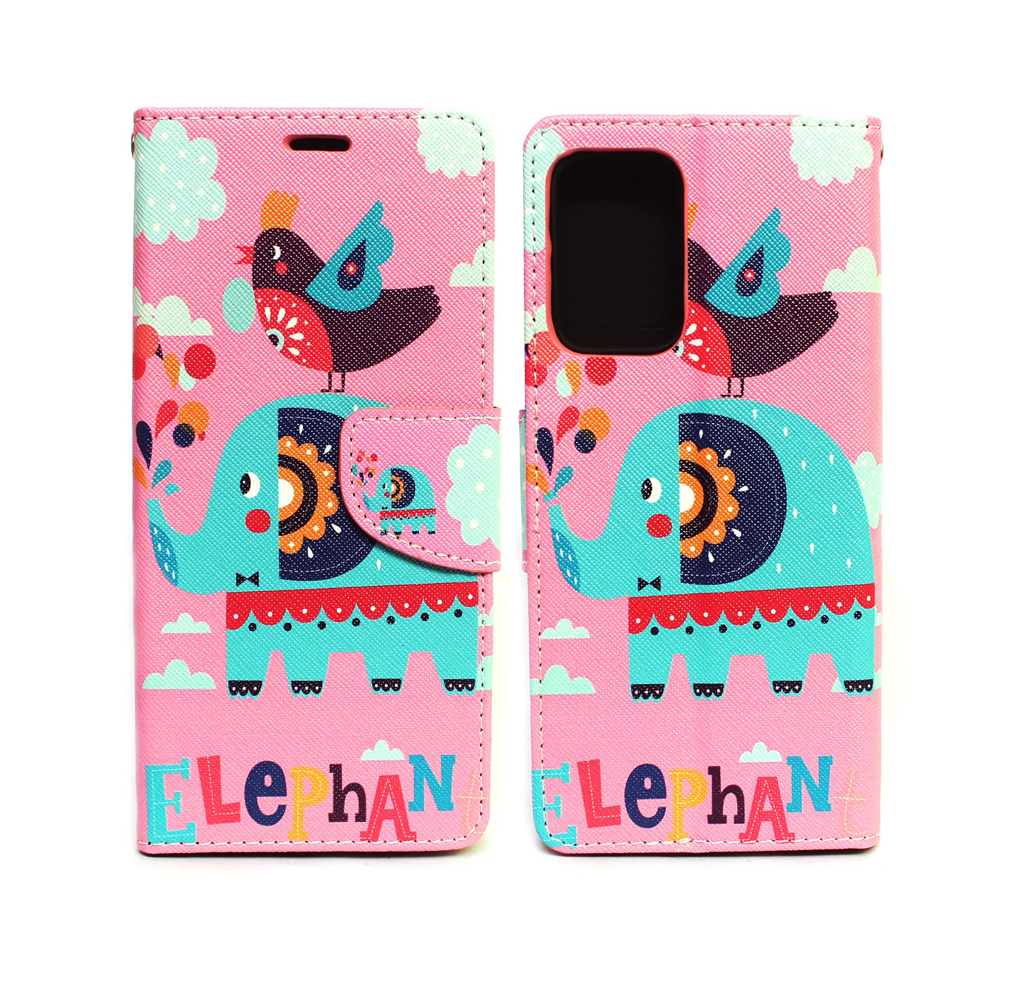 Arbuda Fancy Printed Designer Leather Flip Wallet Back Cover Case for Oneplus 10R 5G - Elephant (B0B3F56HS1) Amazon Price History, Amazon Price Tracker