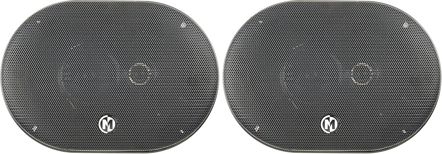 Memphis 15-SRX693 SRX693 6x9 3-Way 100 Watts Car Audio Stereo Coaxial Door Panel Speakers