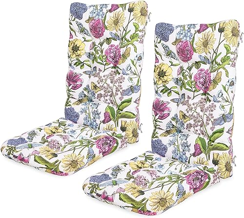 Vista 105 de SERWALL Mecedora de gran tamaño para exteriores, silla mecedora al aire libre de HDPE, azul