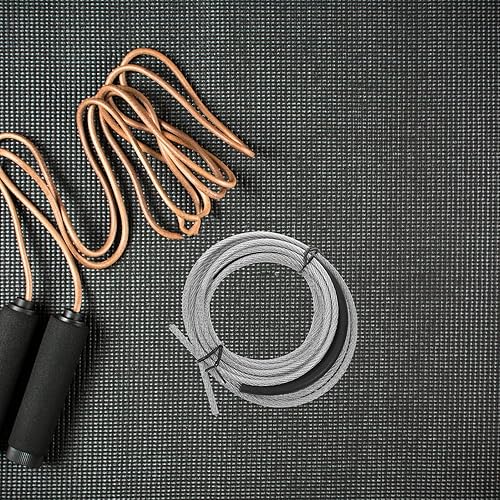 Miniatura 8 de Balacoo Weighted Steel Wire Jump Rope Replacement Thickened Skipping Rope for Fitness Training Adults and Athletes with Enhanced Stability and