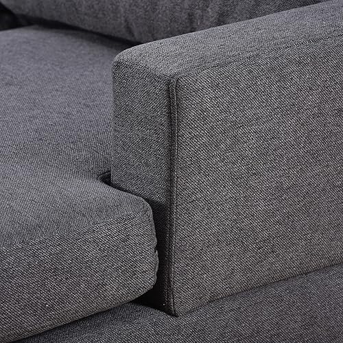 Miniatura 8 de Juegos de muebles de sala de estar, seccionales grandes, tumbona modular en forma de U extra ancho, sofá de gran tamaño, cómodos sofás tapizados y