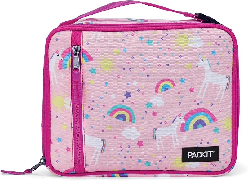 Packit, Fiambrera Classic Unicornio Rosa Cielo