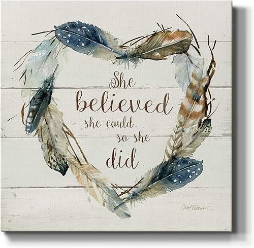 Miniatura 22 de Renditions Gallery Abstract Whisper (3) Arte de pared, lienzo envuelto en galería premium, listo para colgar, 32 pulgadas de alto x 32 pulgadas de