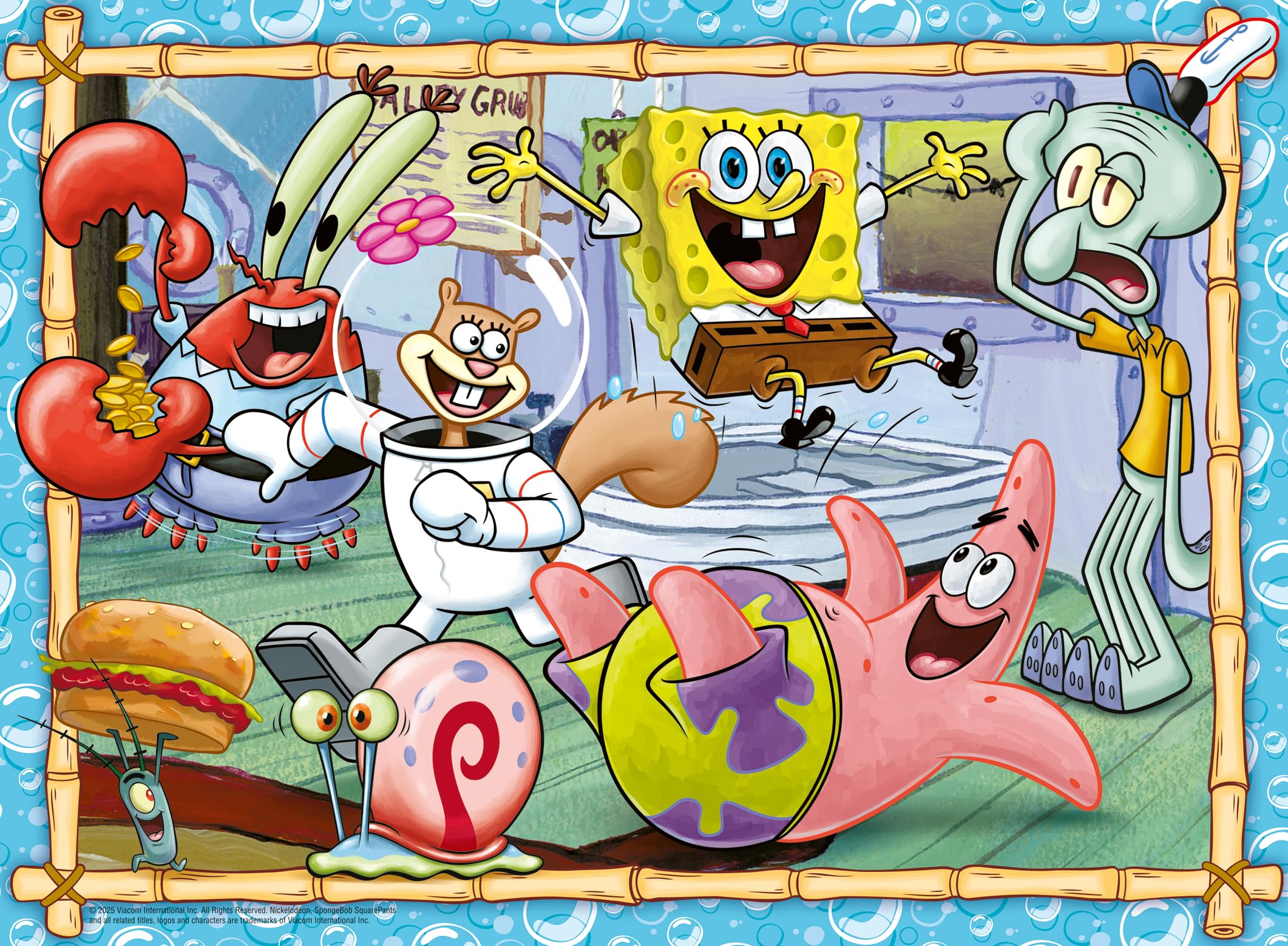 Ravensburger: Spongebob Squarepants XXL 200 Piece Jigsaw Puzzle