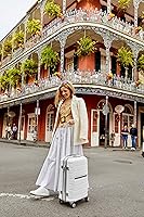 Vista 96 de Samsonite Freeform – Maleta rígida, expandible con ruedas dobles giratorias, Blanco