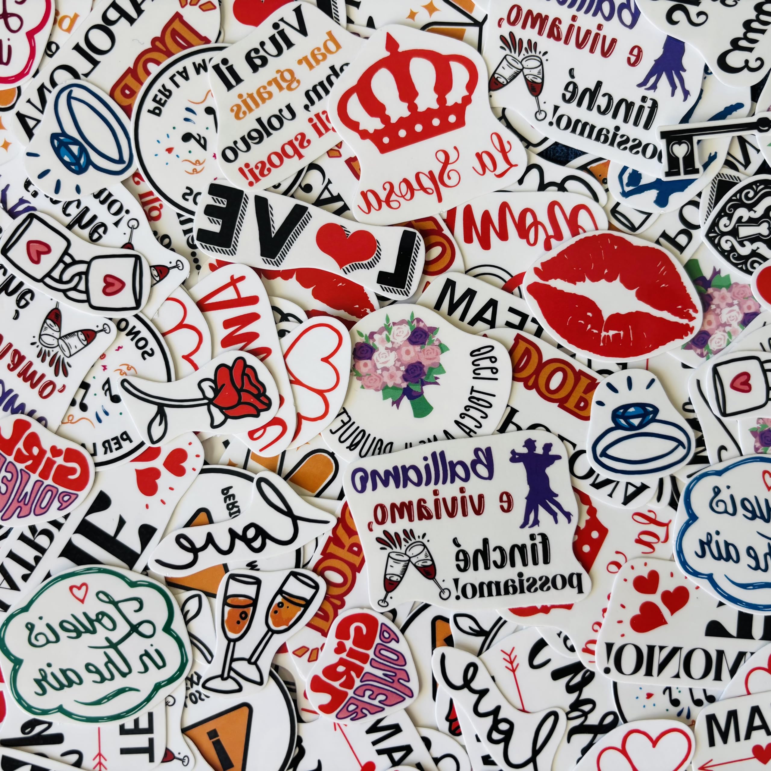 Yatatu - Over 130 Temporary Tattoos for Weddings with Various Designs - Individual Pieces Ready to Use (Italian version) - Image 4