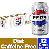 Vista 3 de Pepsi, Diet, latas de 12 onzas líquidas, paquete de 12