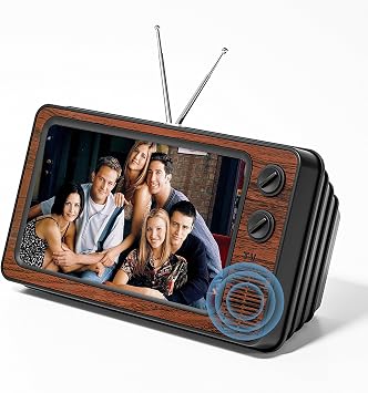 Cell Phone Screen Magnifier for Smartphones - 12 Inch HD 3D Foldable for Comfortable Viewing Movies & Videos
