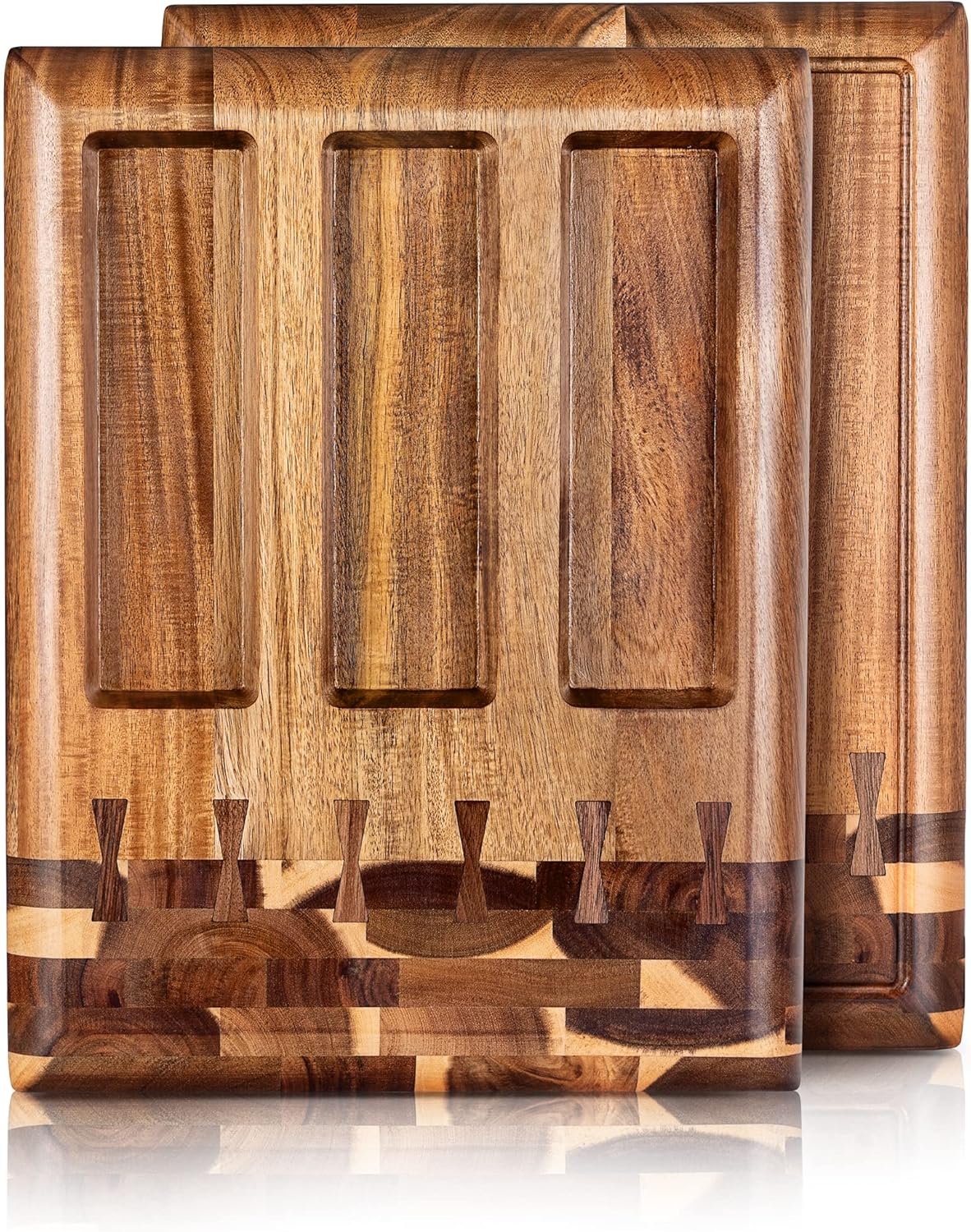 Kesper Tagliere da colazione in legno di betulla, 6 pezzi, 22 x 14 cm, ideale come tagliere per la colazione