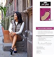 Vista 5 de Fancy Feet Almohadillas para proteger el talón, para mujer, Beige