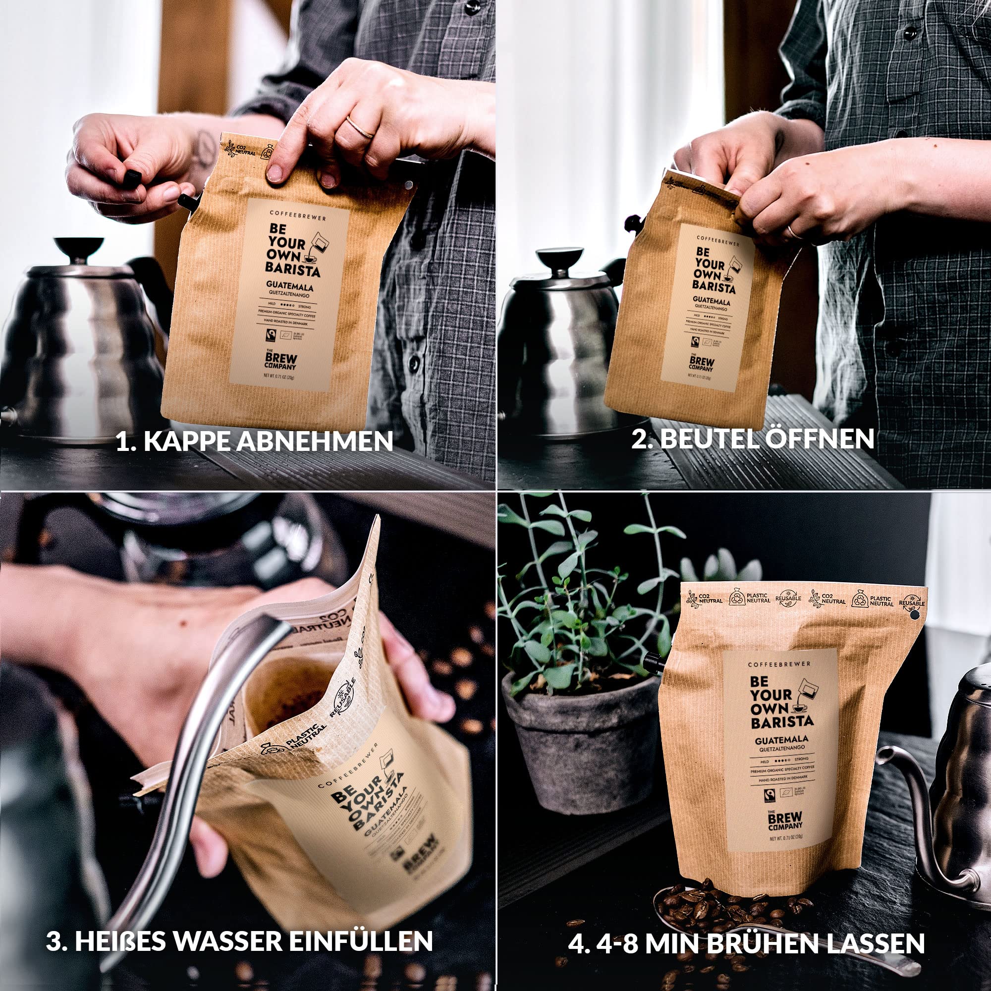 Kaffee Adventskalender 2025 mit 25 Gourmet Kaffees aus Aller Welt - Weihnachtskalender für Erwachsene