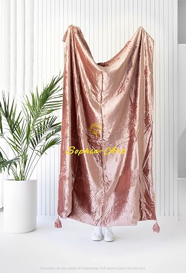 Sophia-Art Crushed Velvet Throw Blanket