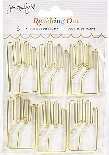 American Crafts Hand Reaching Out Clips