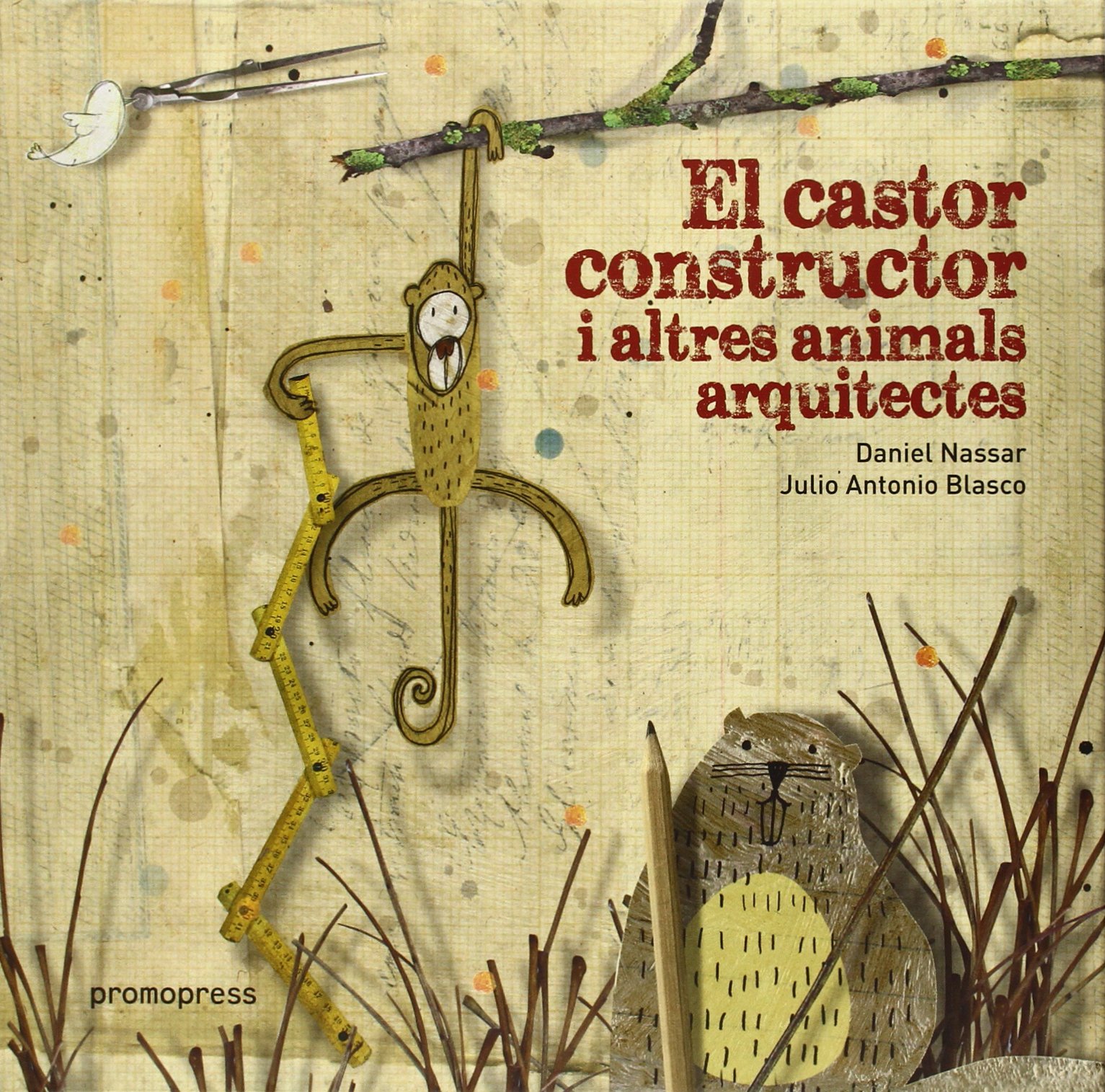Castor constructeur et animaux architectes : album illustré jeunesse sciences