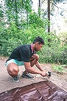 Vista 6 de Lona de tela antidesgarro reforzada Stansport, color café