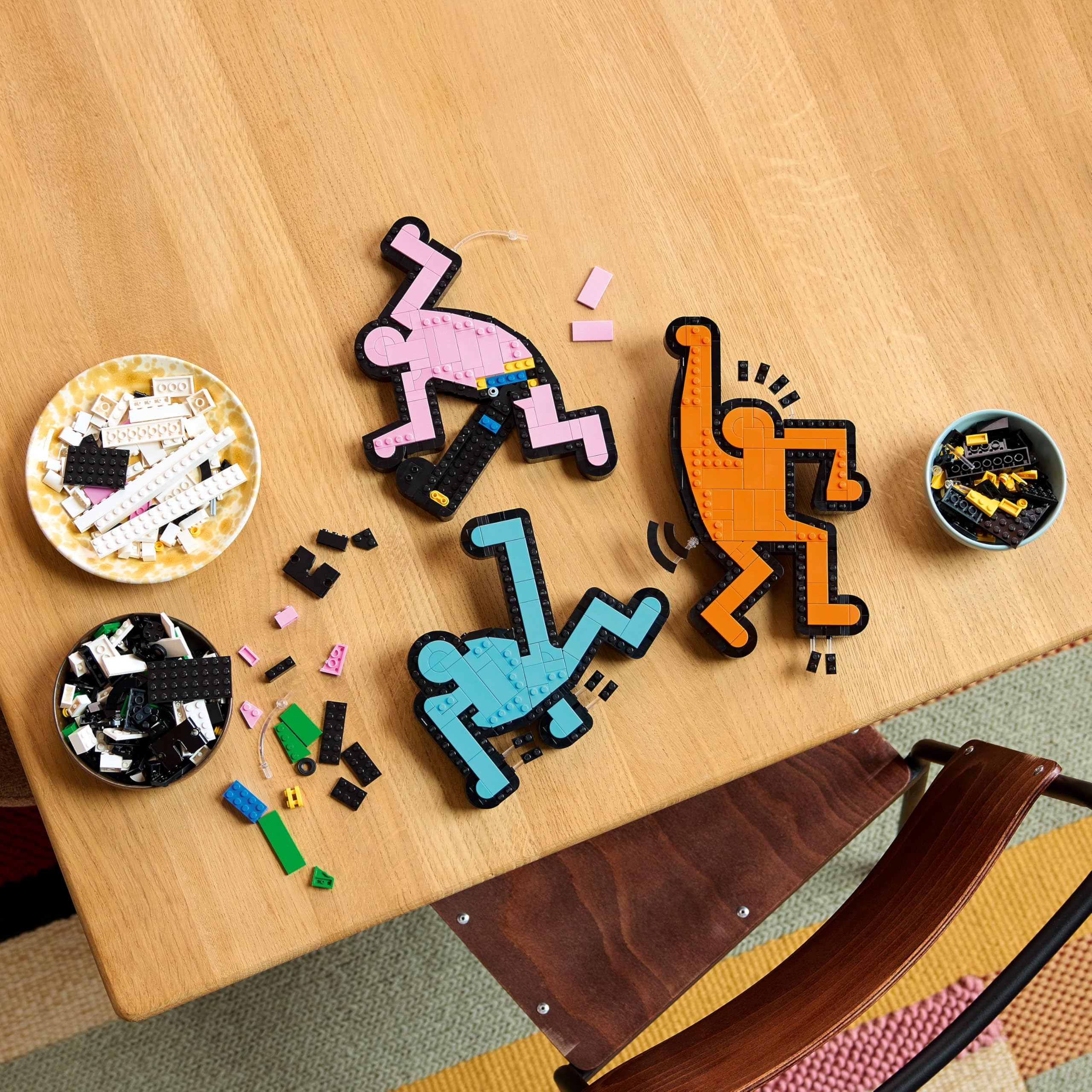LEGO ART Keith Haring: Figuras Dançantes 31216 | Amazon.com.br