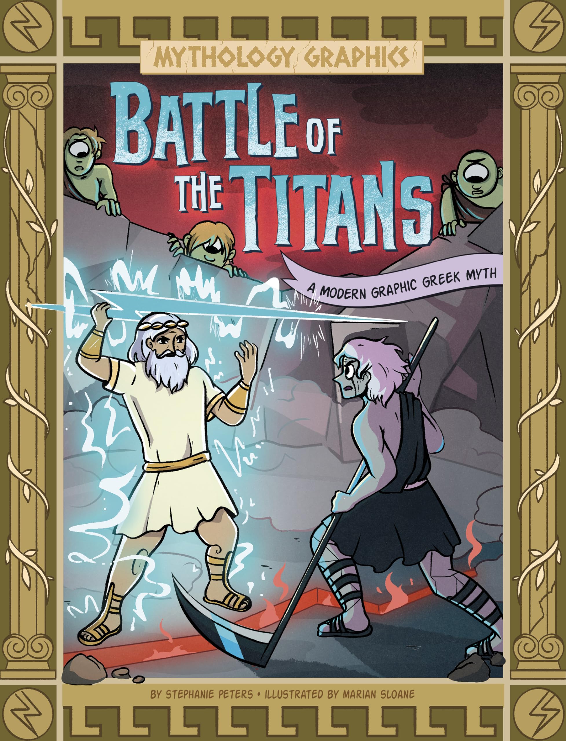 Battle of the Titans: A Modern Graphic Greek Myth (Mythology Graphics)