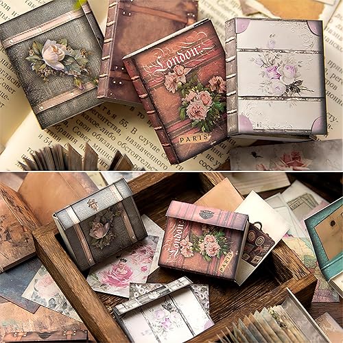 Miniatura 6 de 480 piezas Mini Scrapbook Supplies scrapbooking sellos basura diario papel vintage Scrapbook papel papel decoupage papeles diario pegatinas chatarra