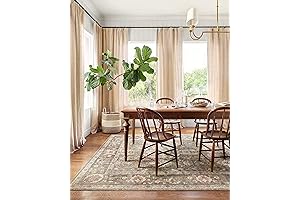 Loloi Chris Loves Julia x Rosemarie 7'-10" x 10' Area Rug in Sage